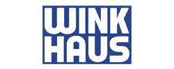 Logo eines Unternehmens, das Fensterteile herstellt. Roto-Winkhaus