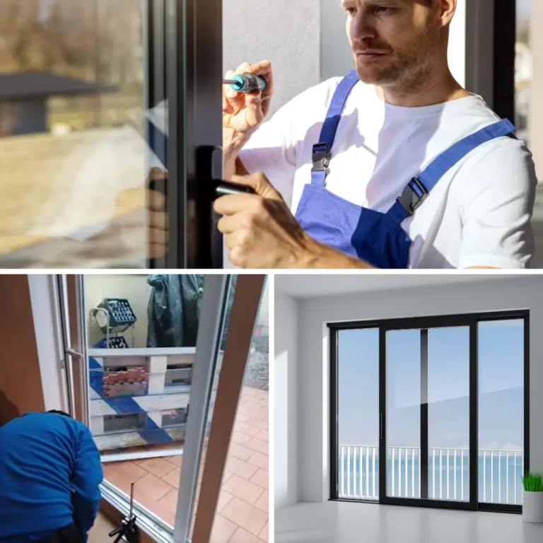 Schiebetüren Wartung und Einstellungen in Frankfurt mit FensterFix